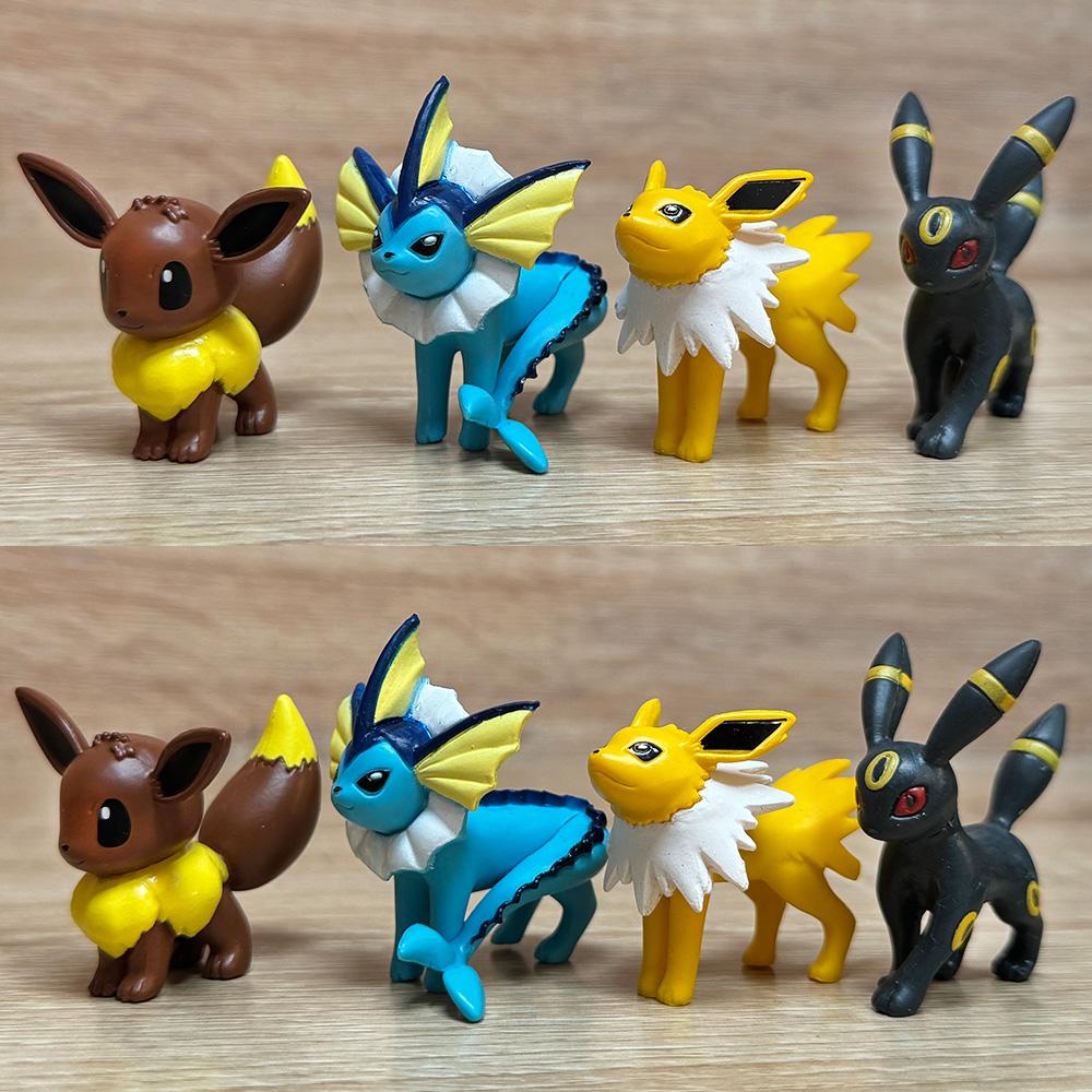 Pokemon Action Figur Pikachu Spielzeug Glumanda Schiggy Bisasam Pocket Monster Winzige Figur Geschenk für Kinder