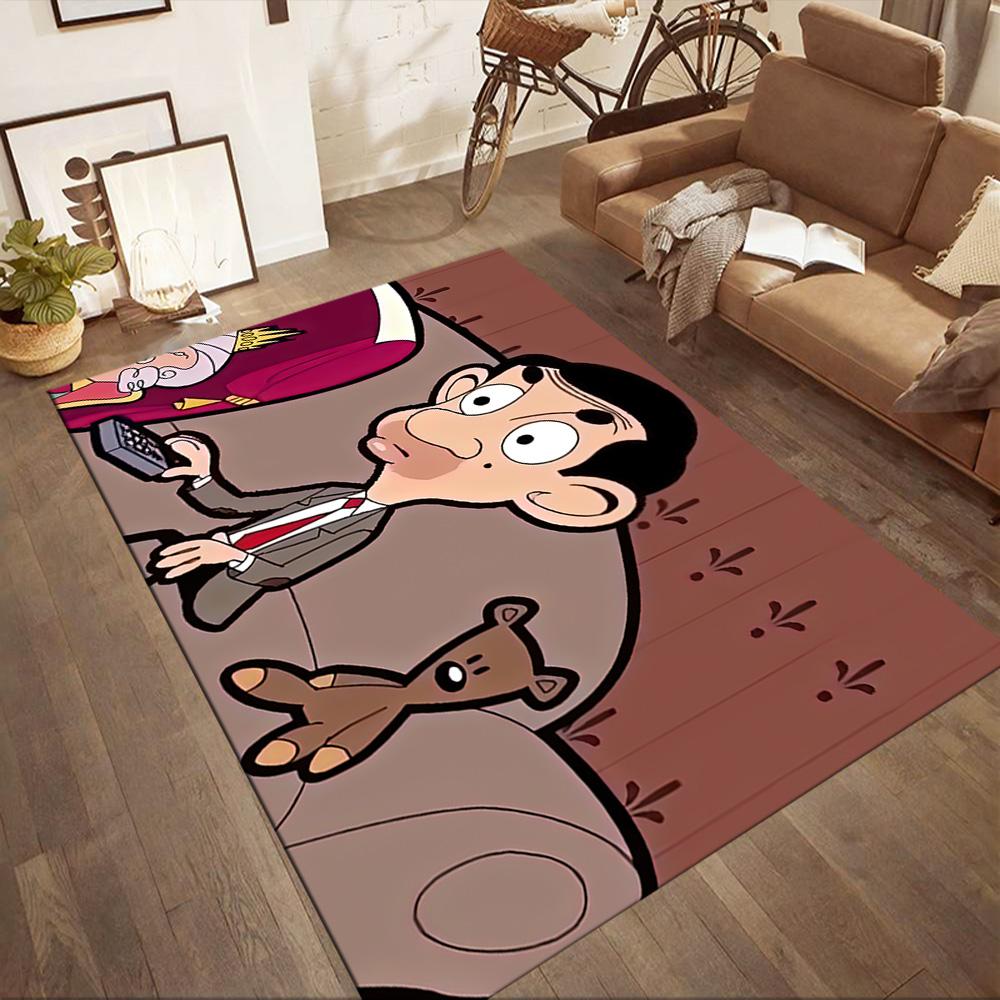 Sig. Fagiolo (Versione animata) I tappeti quadrati sono un'ottima scelta per soggiorni, camere da letto, decorazioni per la casa e come regali.