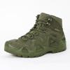 Men's High-top Tactical Wear-resistant Desert Outdoor New Combat Training Boots Breathable Hiking Shoes