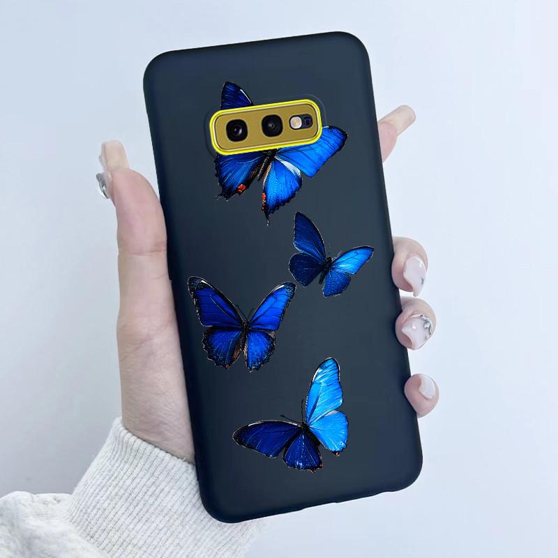For Samsung Galaxy S10e Phone Case Flower Girls Design Soft Silicone TPU Back Housing for Galaxy S10E S10 E SM-G970F/DS Covers