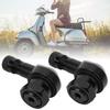 2Pcs 90 Degree Right Angle Valve Stems Motorcycle Electric Scooter Conversion Air Valve