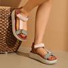 Summer women's sports and leisure platform sandals new Velcro open-toed beach shoes light and comfortable women's shoes