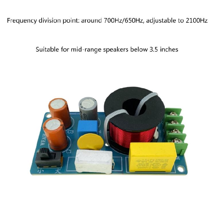 150W Medium Independent Frequency Divider Professional Speaker Crossover