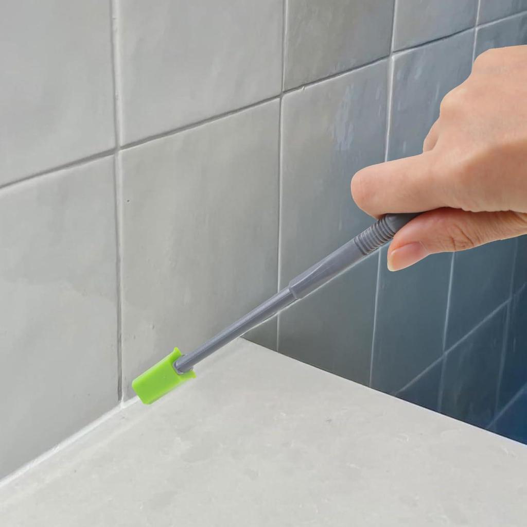 Multi-functional Caulking Tool Set with Stainless Steel Scraper and Grouting Ball for Sealant and Tile Joint Cleaning