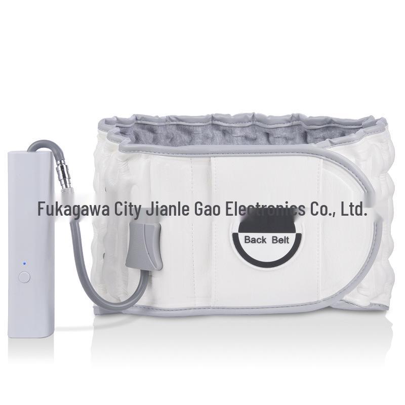 Inflatable Lumbar Support & Traction Belt for Elderly - Home Use Waist Care Device for Lumbar Muscle Strain