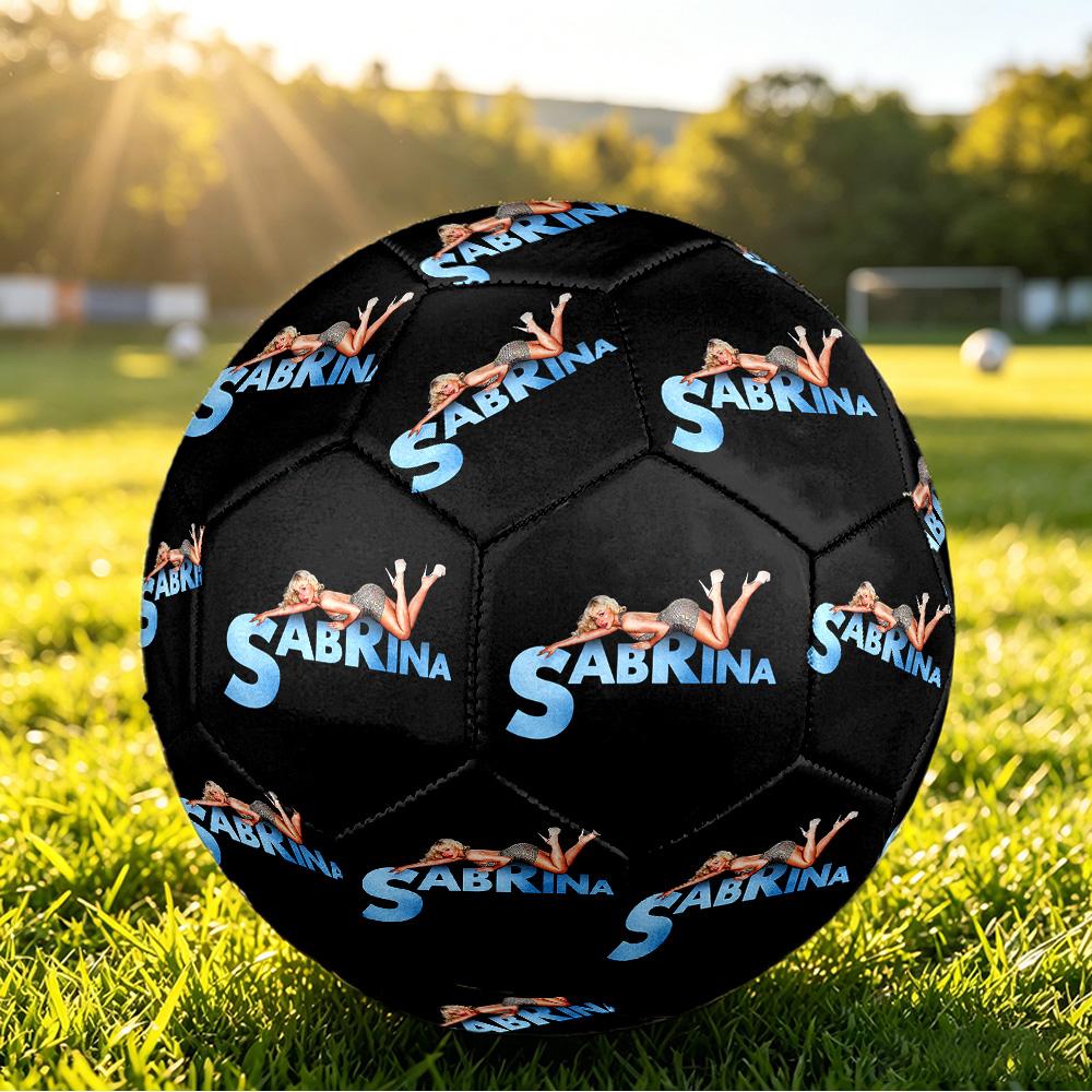 Sabrina Carpenter Size 5 Soccer Ball, Durable Standard Football For Training Match Outdoor Sports