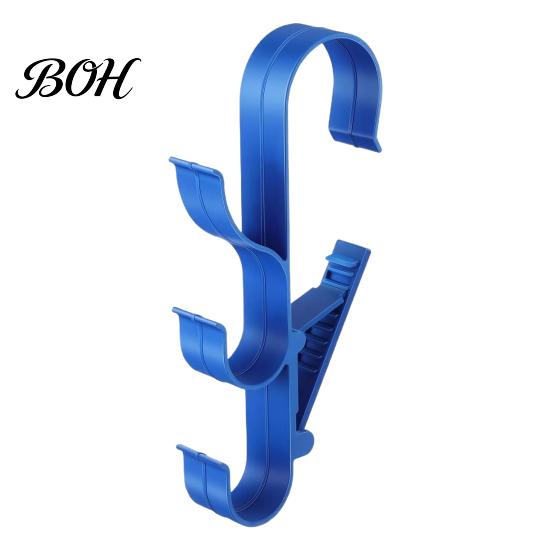 Adjustable Pole Hook for Pool Hanger, Above Ground Storage Hook, Heavy Duty Space Saving Tool Holder Skimmer, Vacuum Cleaning Tools, Fits Round