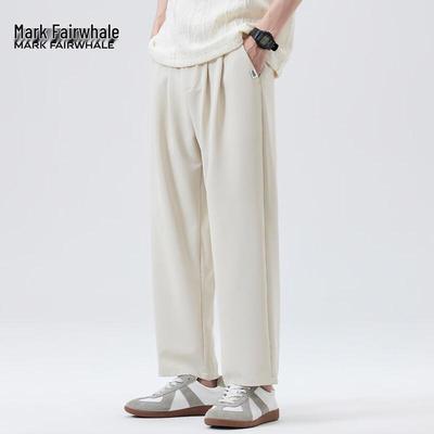 Mark Fairwhale Men's Straight-Leg Casual Pants