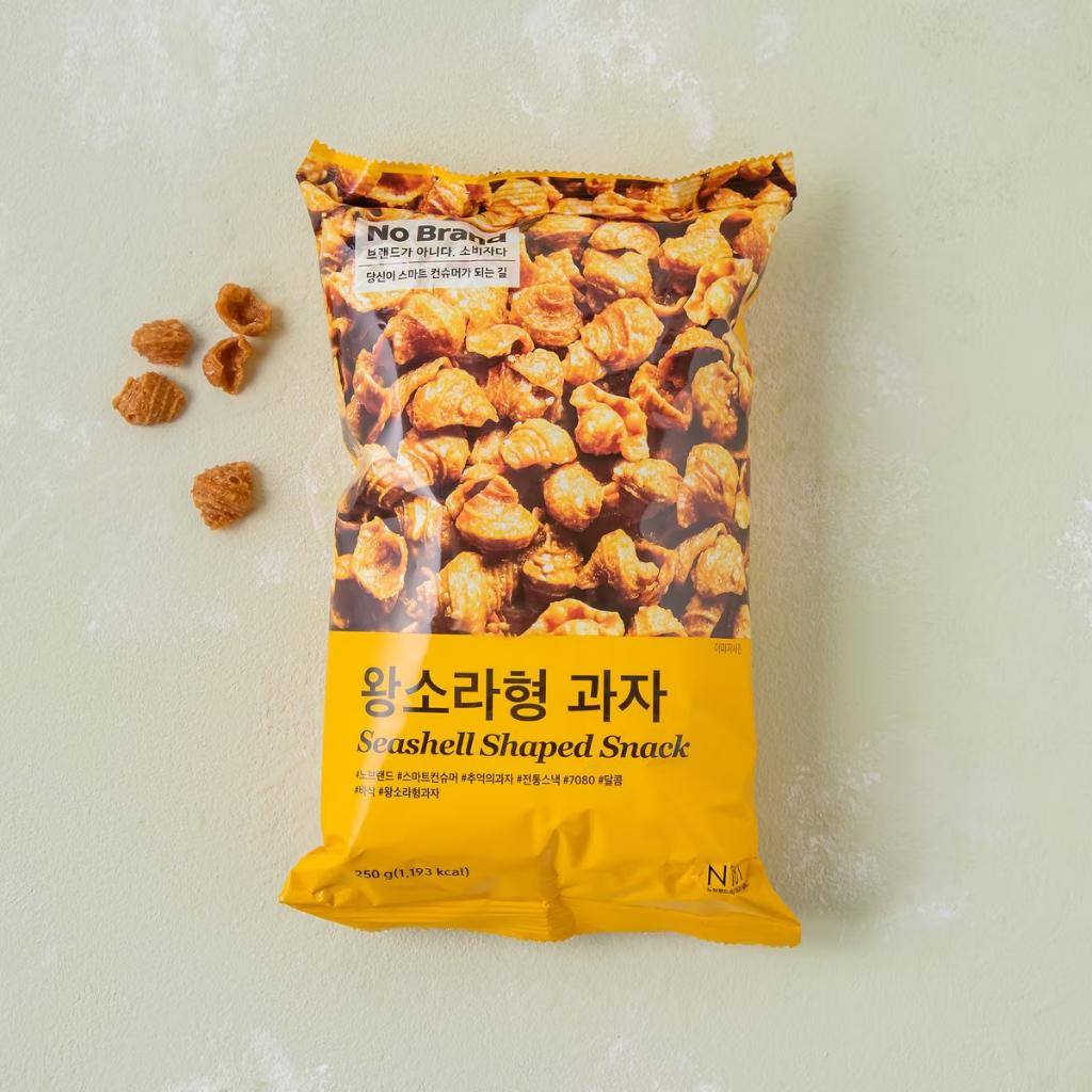 [No Brand] Seashell Shaped Snack 250g