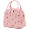 Strawberry Lunch Flower Cooler Bag Breathable Women Outdoor Commuting Office
