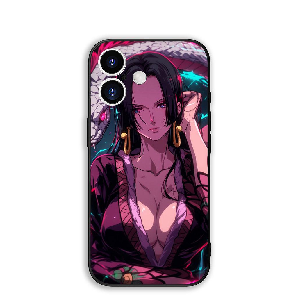 

Cover for Samsung Galaxy S22 S21 S20 Fe Ultra S9 Plus + A13 A22 M21 M31 M55 M15 Phone Case Boa Hancock Zoro One Pieces Luffy Galaxy A22 4G