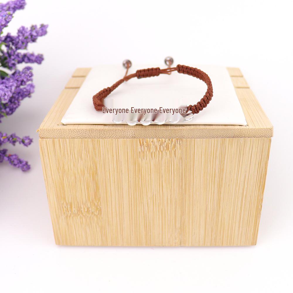 Bohemian Handwoven Double Row Crystal Stone Bracelet B102