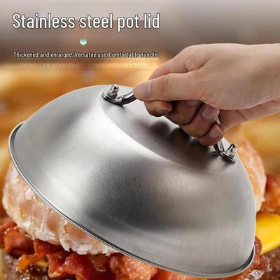 Grill-Schmelzhaube aus Edelstahl