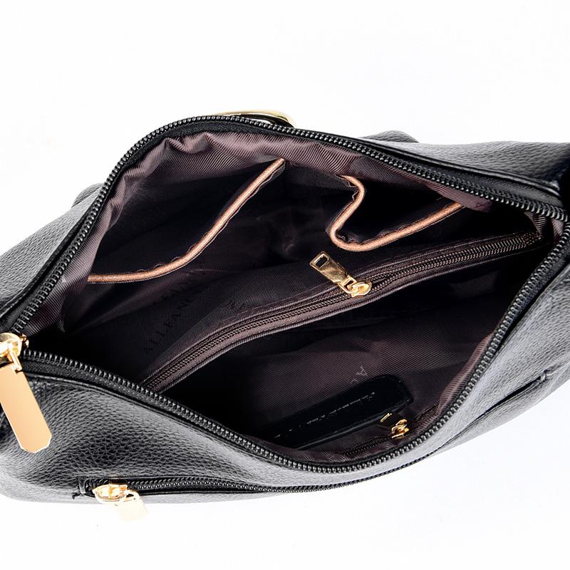 Luxury Soft Leather Women Bag Branded Designer Ladies Handbag Purses New Female Shoulder Bag Large Capacity Crossbody Bags Sac