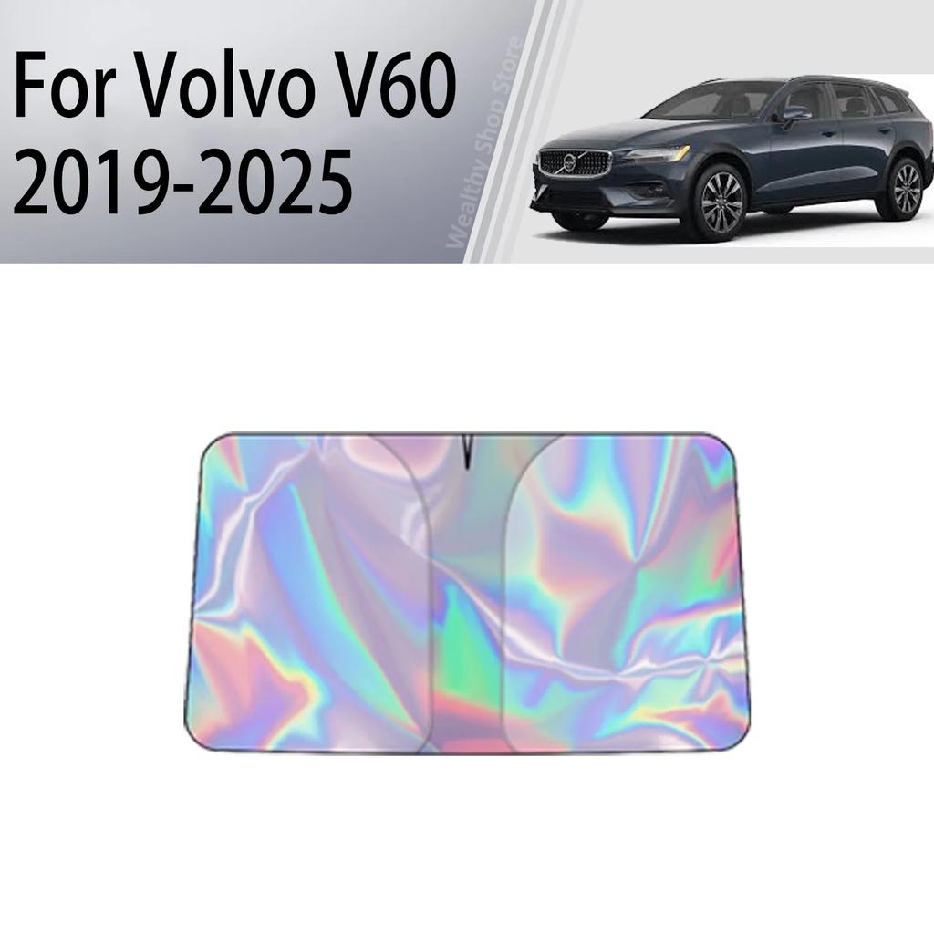 For Volvo XC40 XC60 XC90 EX30 S60 S80 S90 C30 Car Sun Visor Auto Front Windshield Sunshade Heat Ulation Summer Accessories