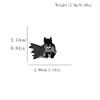Classic Batman Cartoon Brooch – Superhero Badge and Anime Accessory
