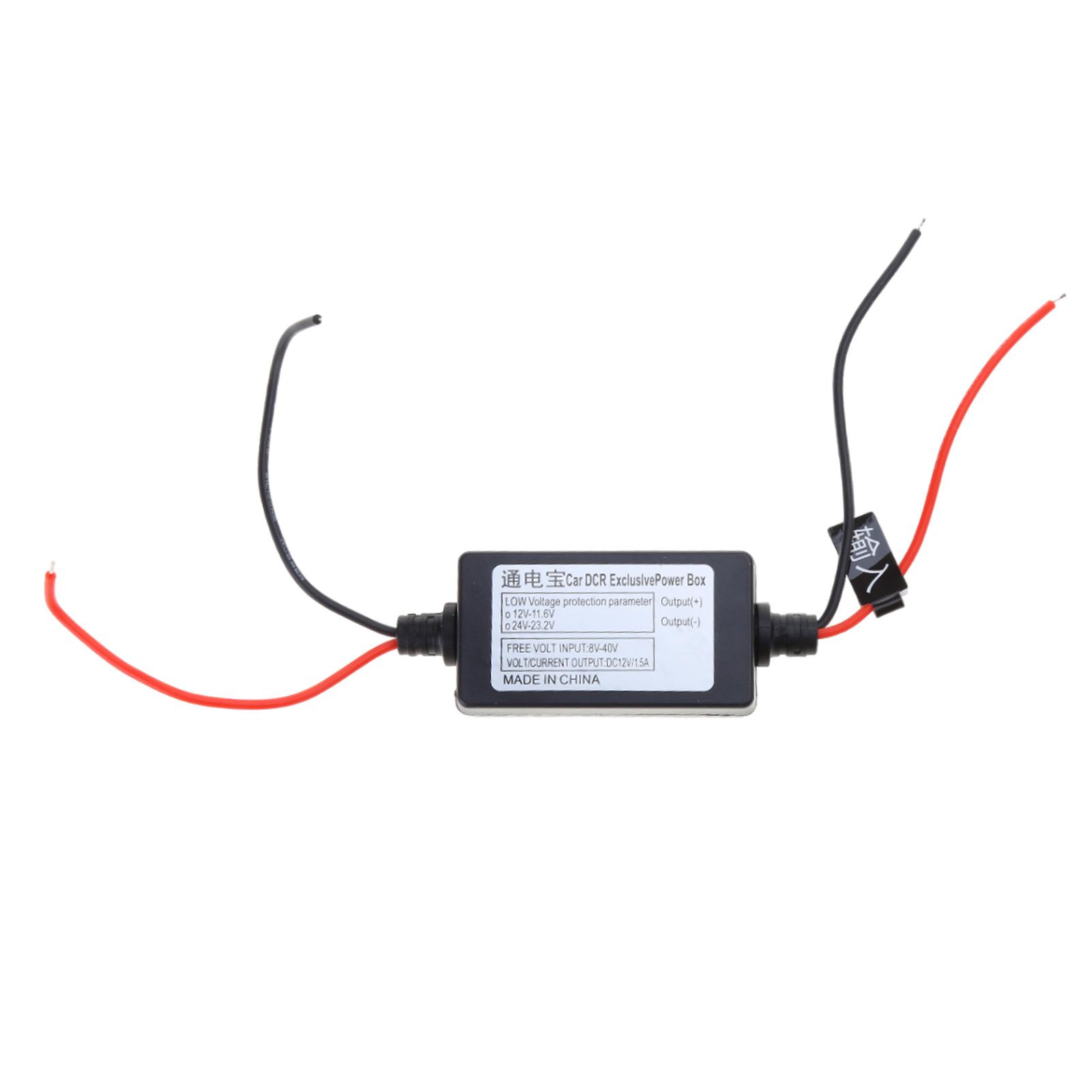 

Преобразователь 24 В в 12 В, клеммная колодка, понижающий преобразователь, преобразователь 1,5 А для автомобиля, грузовика, транспортного средства, лодки