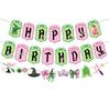Theme Birthday Party Decoration Birthday Flag Balloons Cake