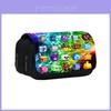 Blox Fruits Double Layer Pencil Case With Nylon Material For Students And Kids