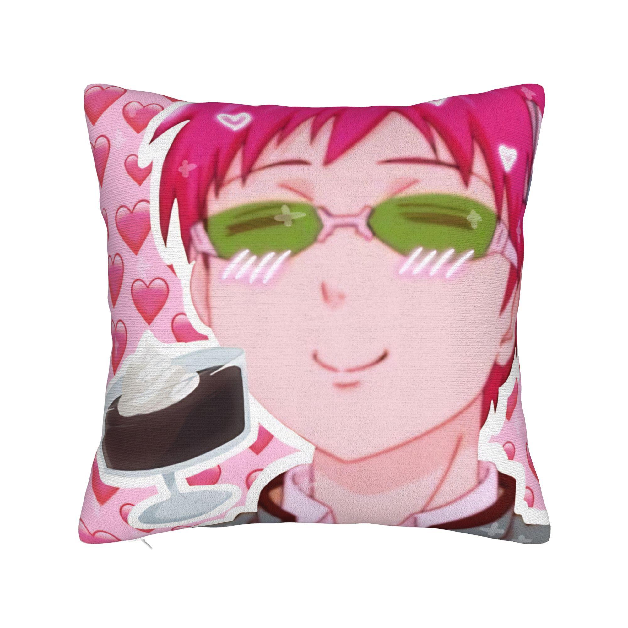 

Haikyuu Square Pillow Case Polyester Throw Pillow Anime Haikyuu Hinata Kageyama Tobio Casual Pillowcover Home Decor 30x30cm 12x12in