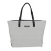 Stylish Large Capacity Tote Bag For Women 2024 New Color Block Canvas Shoulder Bag