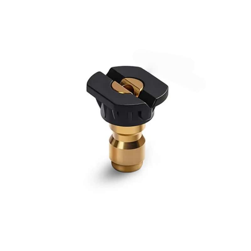 

1/4 Brass Quick Connect Nozzle Set, High Pressure Washer Hose Adapter with Adjustable Valve for Car Wash Soap nozz