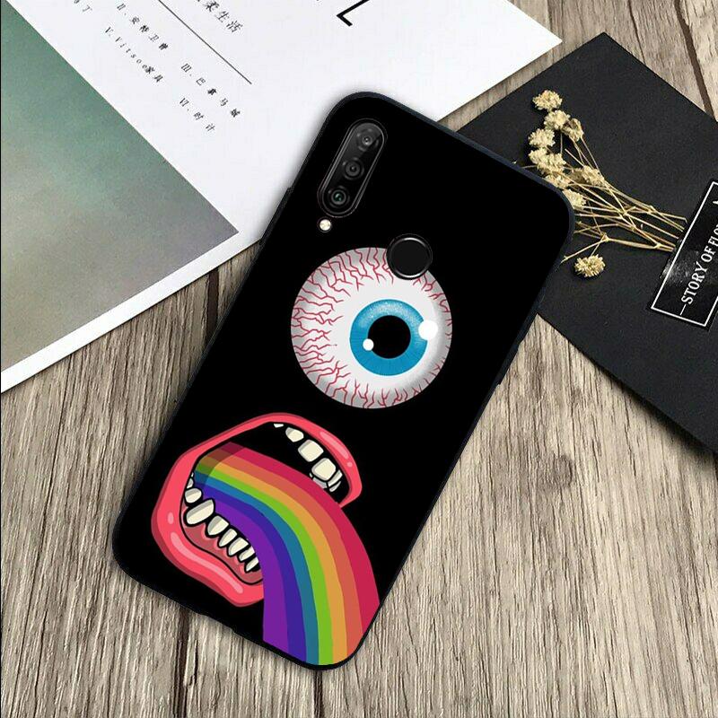 Hands with eyes For Huawei Nova 8i 11i 12i 12s 9 10 SE Y60 Y70 Y90 Y72 Y73 Y61 Y91 P60 Pro P30 P40 Lite Case
