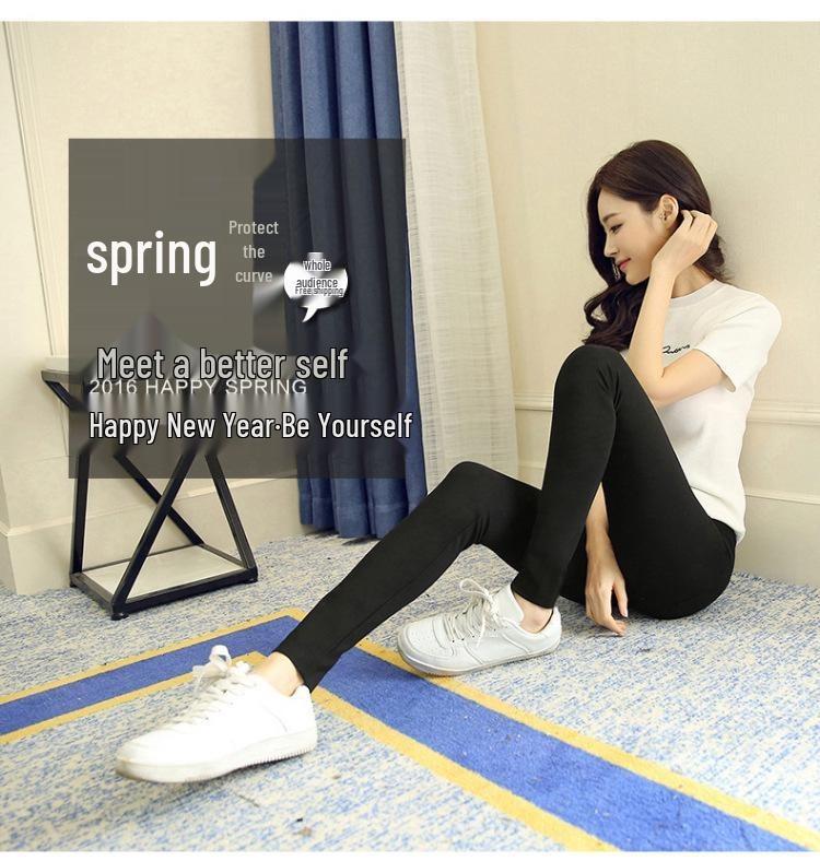 High Waist Slim Pencil Leggings Womens All Season Wear Fashion Style