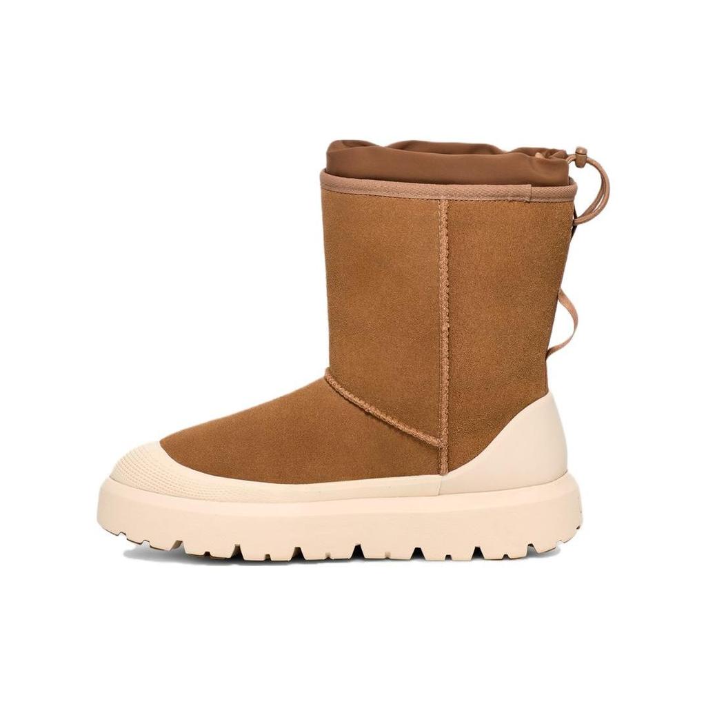 UGG Klassischer kurzer Wetter-Hybrid-Stiefel Chestnut Whitecap Herren-Sneaker Braun 1143992-CWTC