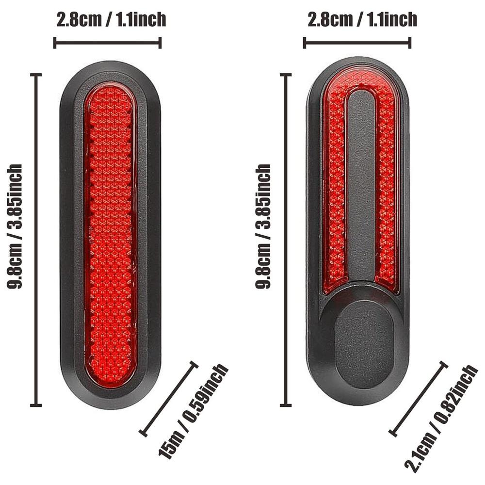 Reflektierende Roller Vorder-, Hinter-, Seitenradabdeckung für Xiaomi M365 PRO PRO2