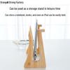 2025 Wooden Vertical Laptop Stand with Cooling and Neck Protection for Home Use