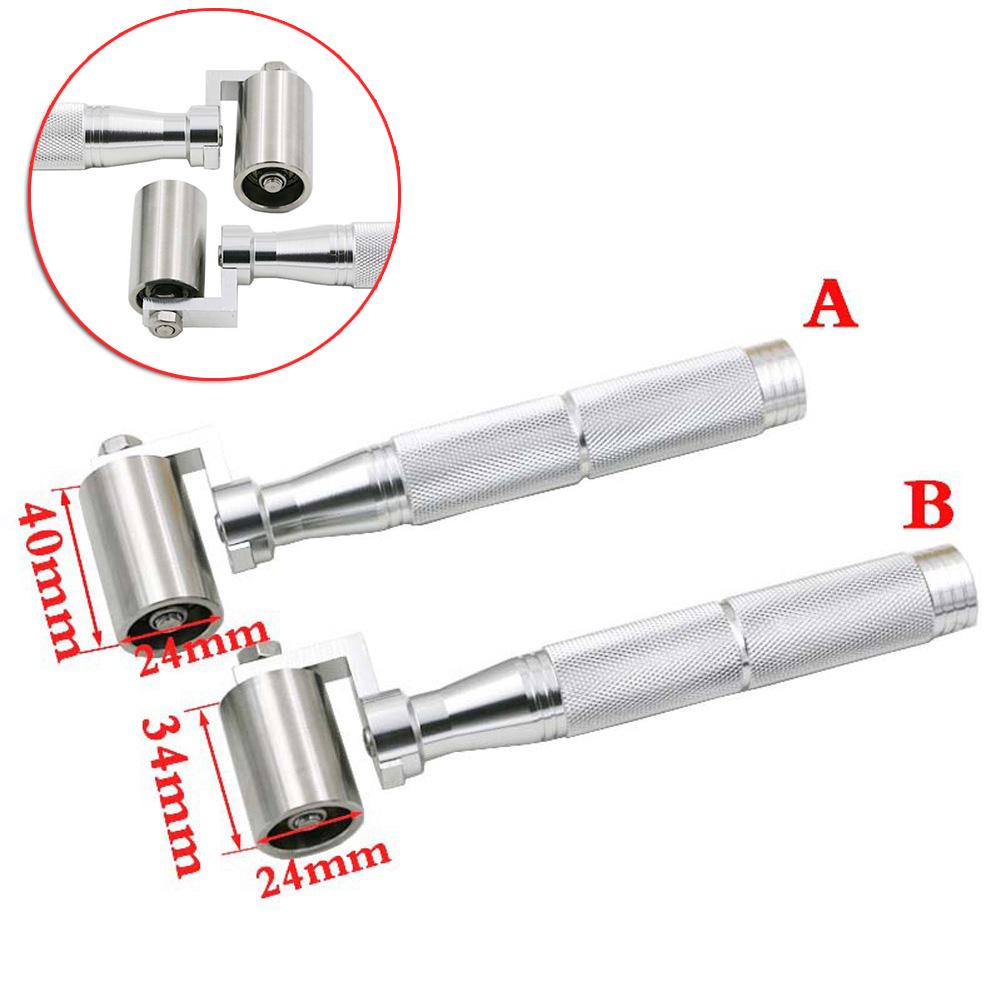 Metal Hand Wallpaper Seam Roller Home Decoration Wall Paper DIY Tool