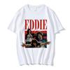 Eddie Munson T-shirts Men's Harajuku Graphics Print T-shirt Short Sleeve Oversize Streetwear Unisex Cotton Casual T Shirt