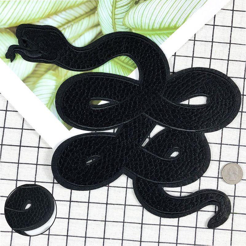 

Embroidery Patches Applique Patch Iron On Patches For Clothing Stickers Sewing чорний