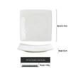 Zhishi Premium White Bone China Dinner Plate Set