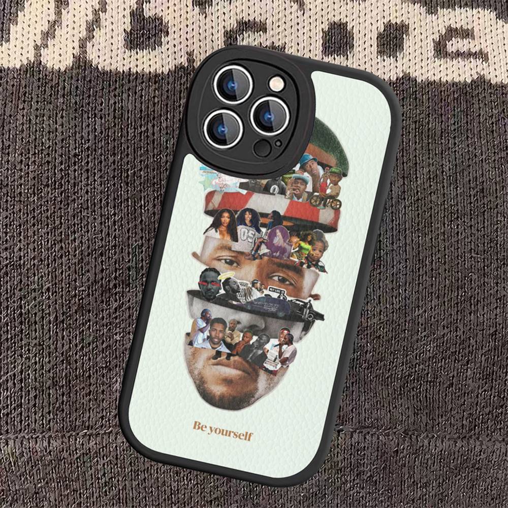 Frank Ocean Blond Leather Phone Case For iPhone 16 15 14 Pro Max Plus 13 12 11 Silicone Cover