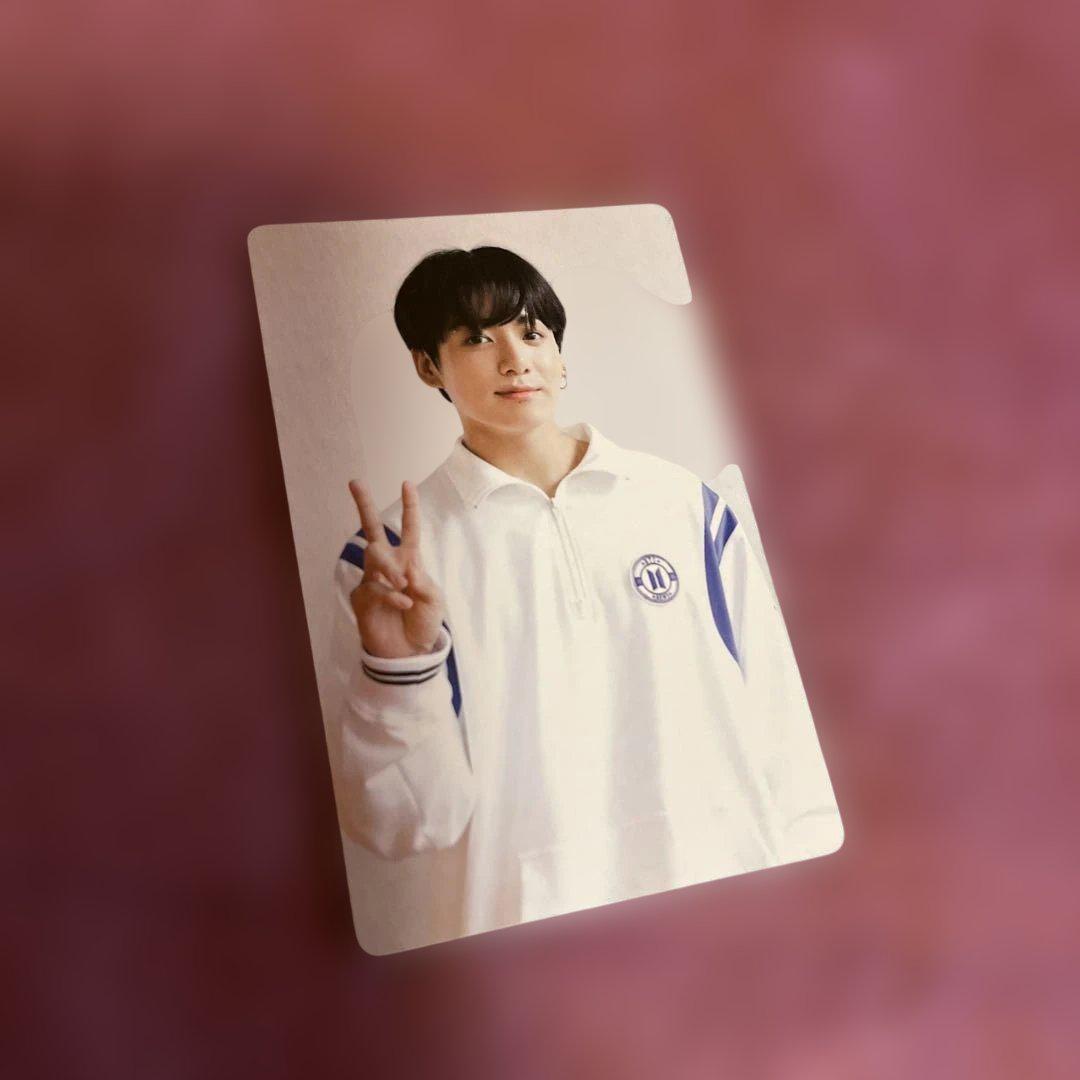 

[USED] BTS JUNGKOOK Trading Card Us,Ourselves,