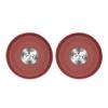 2Pcs Car Center Console Eco-Friendly Silicone Water Cup Pad For Toyota Hilux Corolla RAV4 Camry Highlander Cross Prado Sienna
