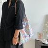 New French Liberty Floral Bag Emerald Bay Cotton Thin Printed Shoulder All-match Women's Cross-body