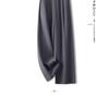 Women's Grey Wide-Leg High-Waisted Slimming Suit Pants for Spring/Autumn 2025