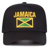 Unisex Jamaica Embroidery Baseball Caps Spring Autumn Outdoor Adjustable Casual Hats Sunscreen Hat Sports Cap