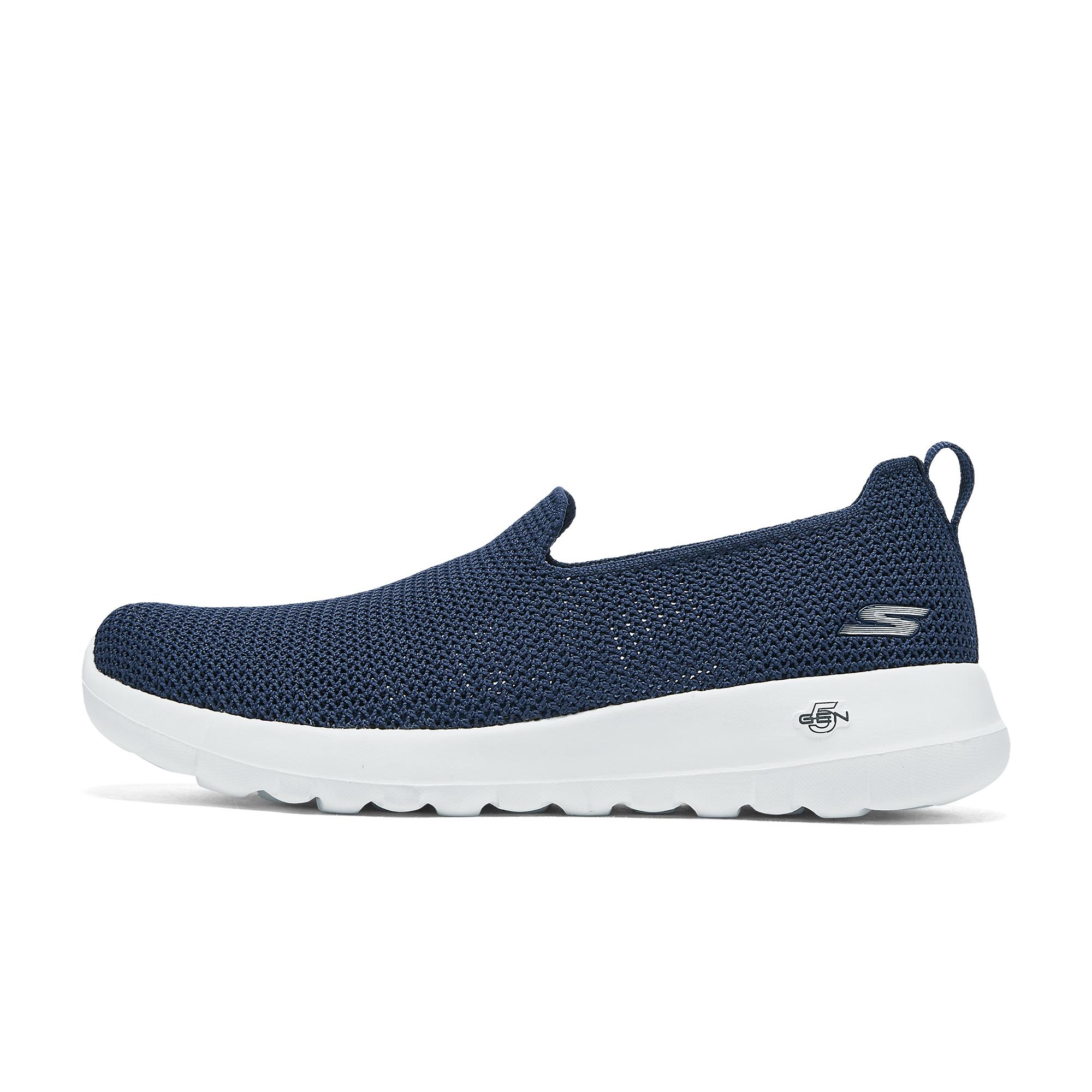 Skechers Go Walk Joy Удобные, приятные для кожи, прочные, низкие, повседневные туфли-кроссовки женские Темно-синие 125705-NVY 37