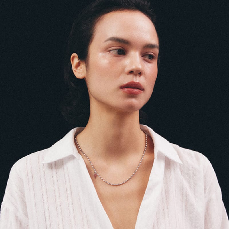 Lowool Red Cross Surgical Necklace