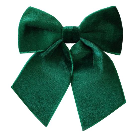 Christmas Bow Red Green Ribbon Bow Xmas Tree Decor Sequined Bow for Windows Doors Gift Wrapping Festive Holiday Decor