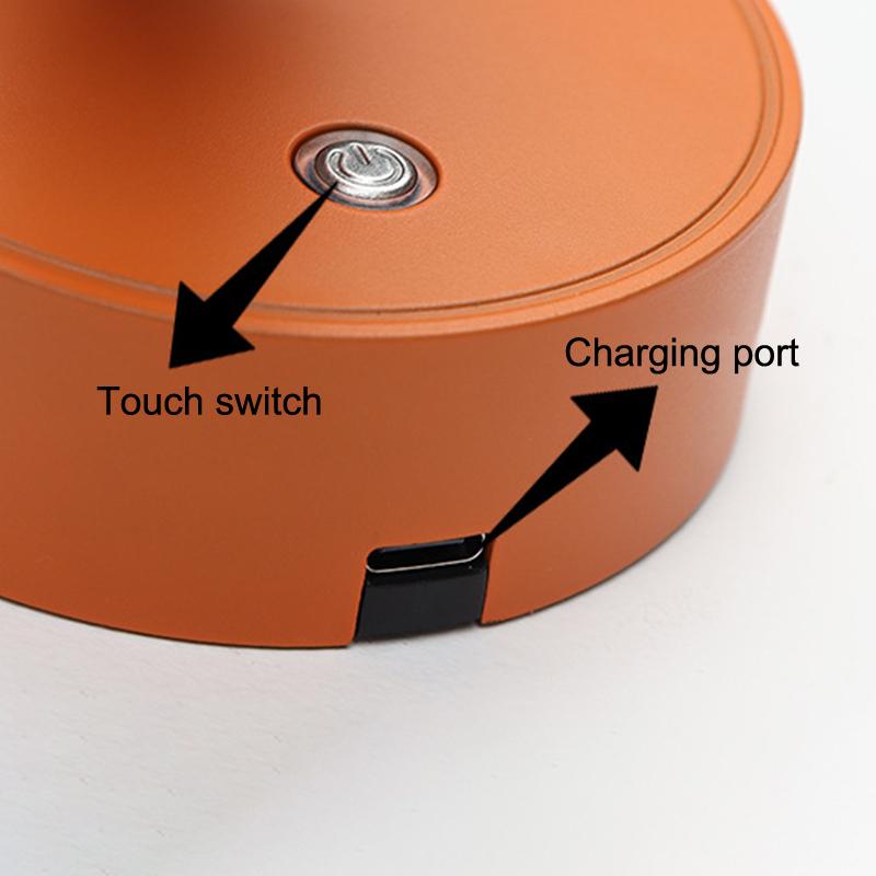 LED-Licht Magnetisch USB Wiederaufladbar Wandleuchte Strahler Kabellos Keine Verkabelung Kein Bohren Leselicht Schlafzimmer Nachttischleuchte