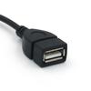 3.5mm Car AUX Audio Cable To USB Audio Cable Car Electronics for Play Music Black Car Audio Cable USB Headphone Converter