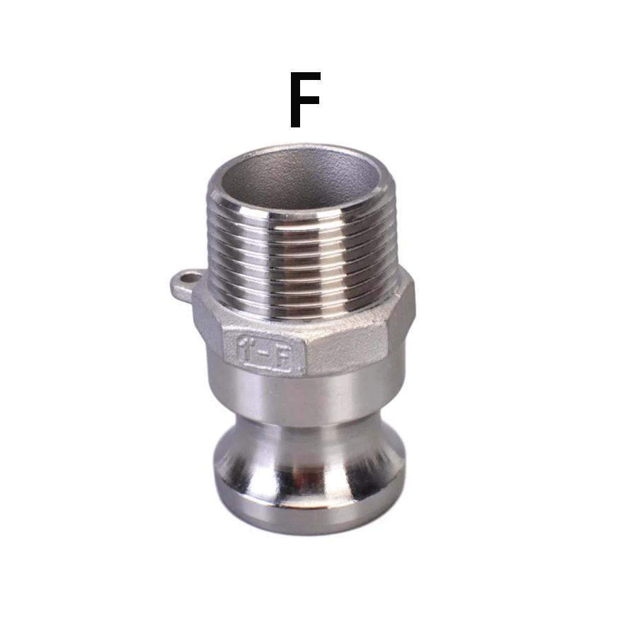 304 316 Stainless 1/2" 3/4" 1" 2"-4" BSP Female Male Camlock Fitting Adapter Barb Quick Disconnect For Hose Pump Homebrew