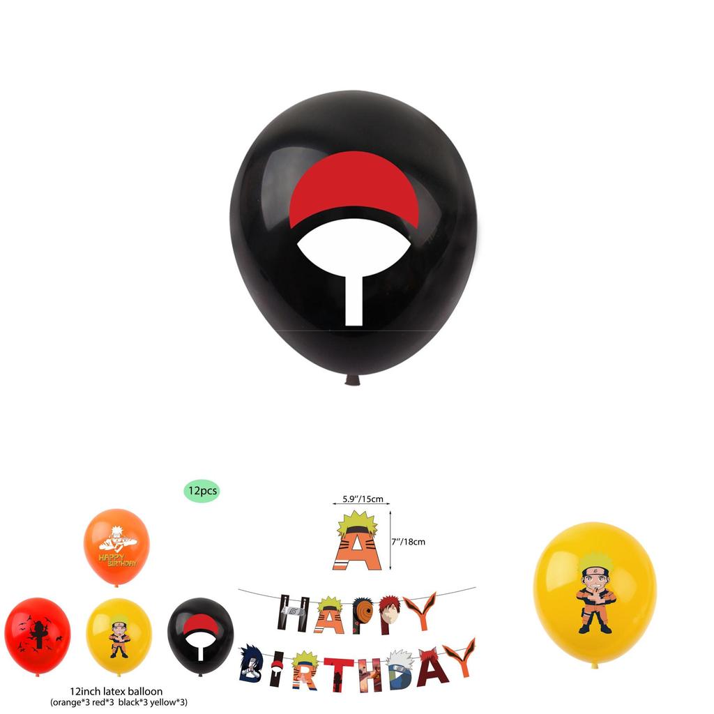 Brighten Up Your Party With Naruto Anime Themed Party Decorations