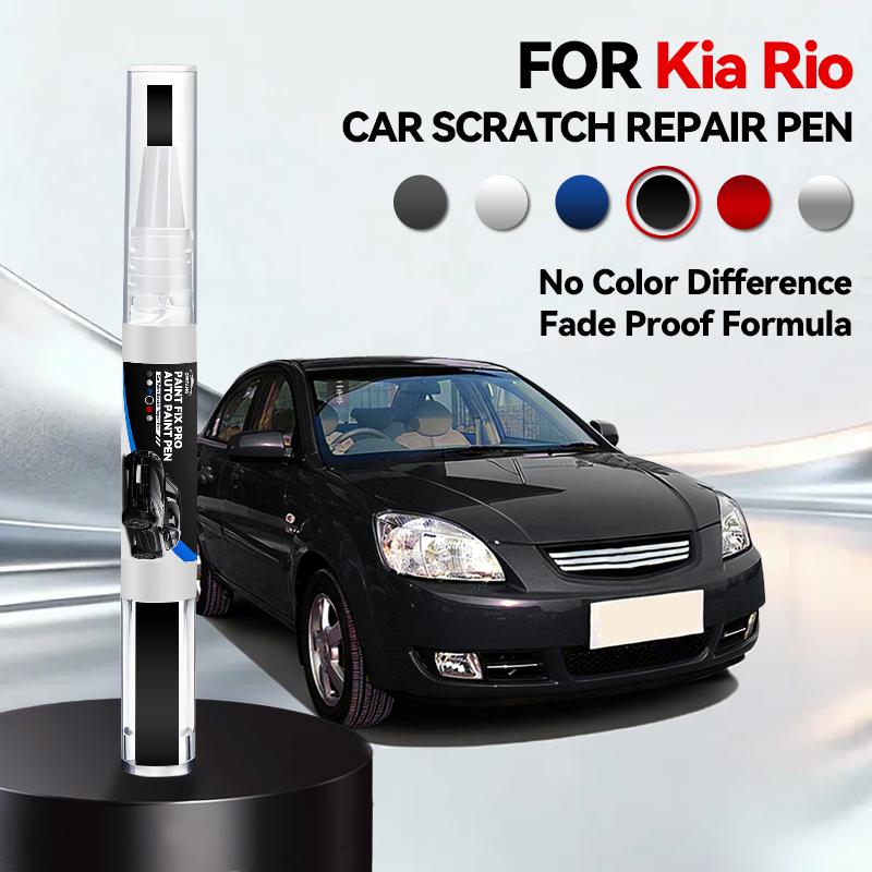 For KIA Rio 2000-2025 JB DC UB YB Paint Repair Pen Touch Up Scratch Remover DIY Auto Accessories Black White Silver Blue Red