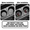 2Pcs Car Coaster Water Cup Holder Anti-Slip Silicone Mat For Citroen C1 C2 C3 C4L VTS C-ELYSEE C3-XR Celysee DS Car Accessories
